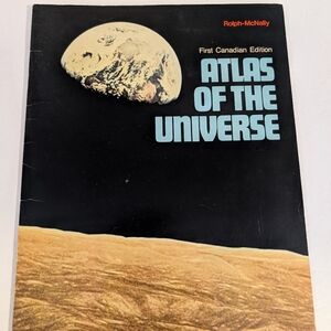 First Canadian Edition Atlas of the Universe Paperback